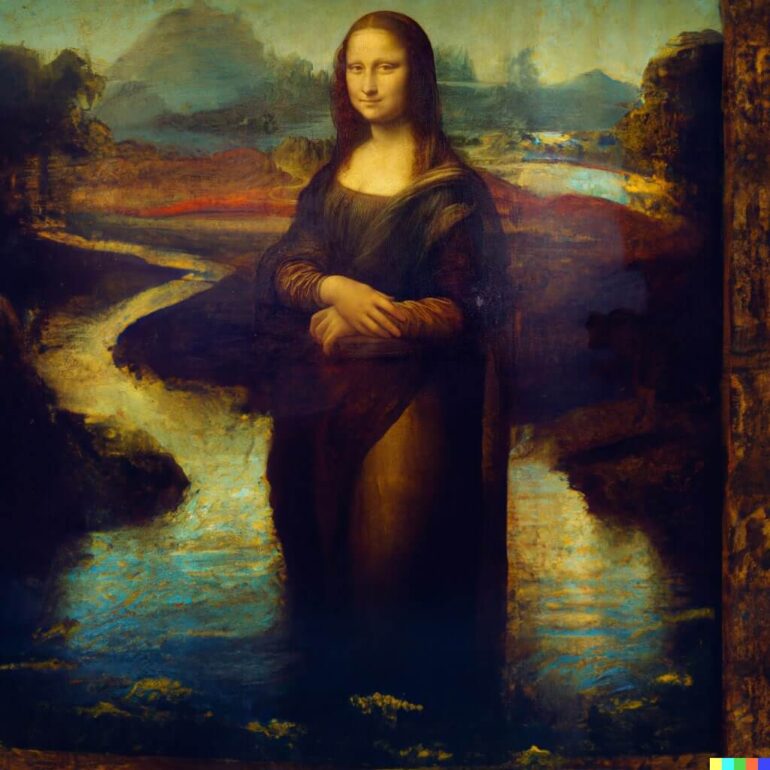 Copy of the Mona Lisa