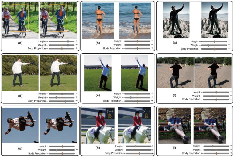 Reshaping Human Body Types With AI 