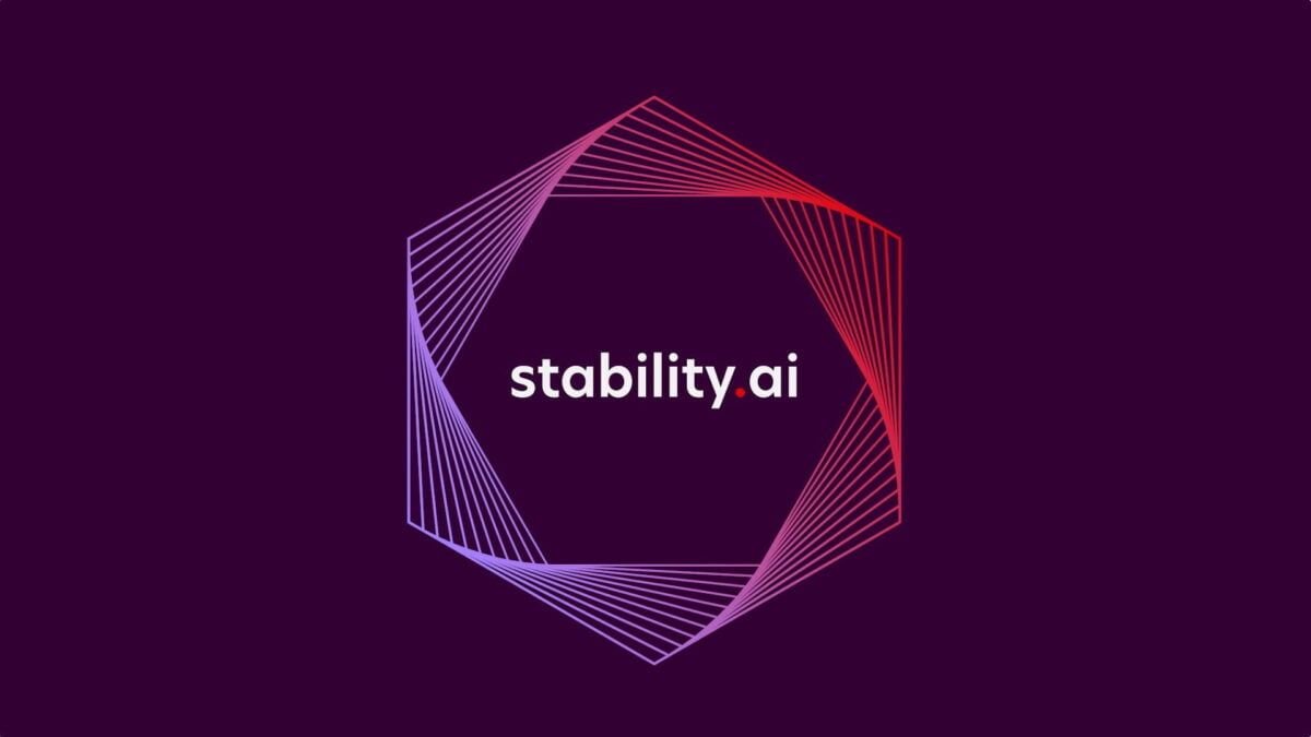 The logo of Stability AI