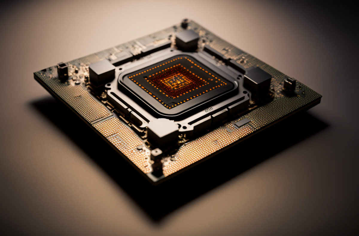 A photo of a processor