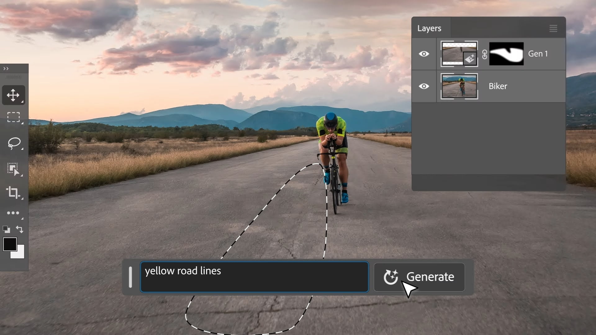 Adobe Photoshop can now modify images with simple text prompts