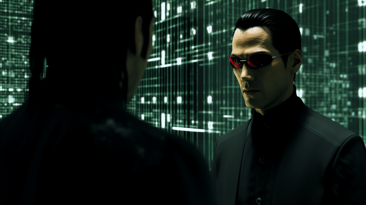 Player tells AI NPCs in Matrix Awakens that they live in a simulation and they are not happy