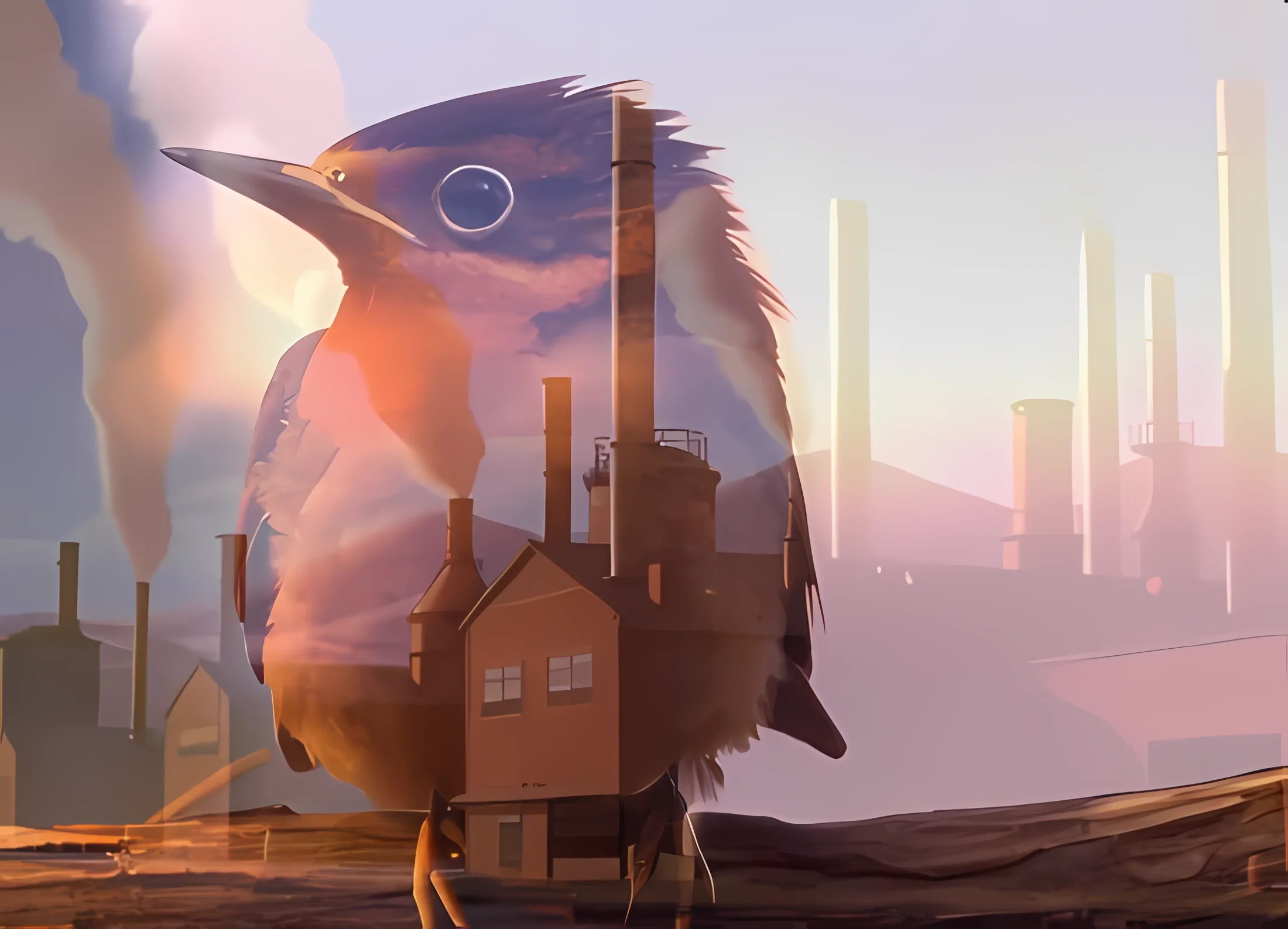 Someone recreated the intro of Twin Peaks in Pixar style with AI tools