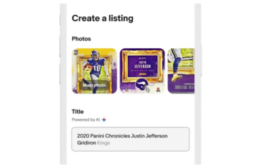 eBay's new AI app generates listings based only on product photos