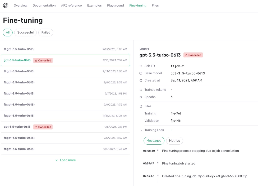 You can now re-fine tune existing fine tunes! - Community - OpenAI