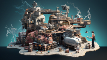 3D-GPT generates 3D worlds in Blender