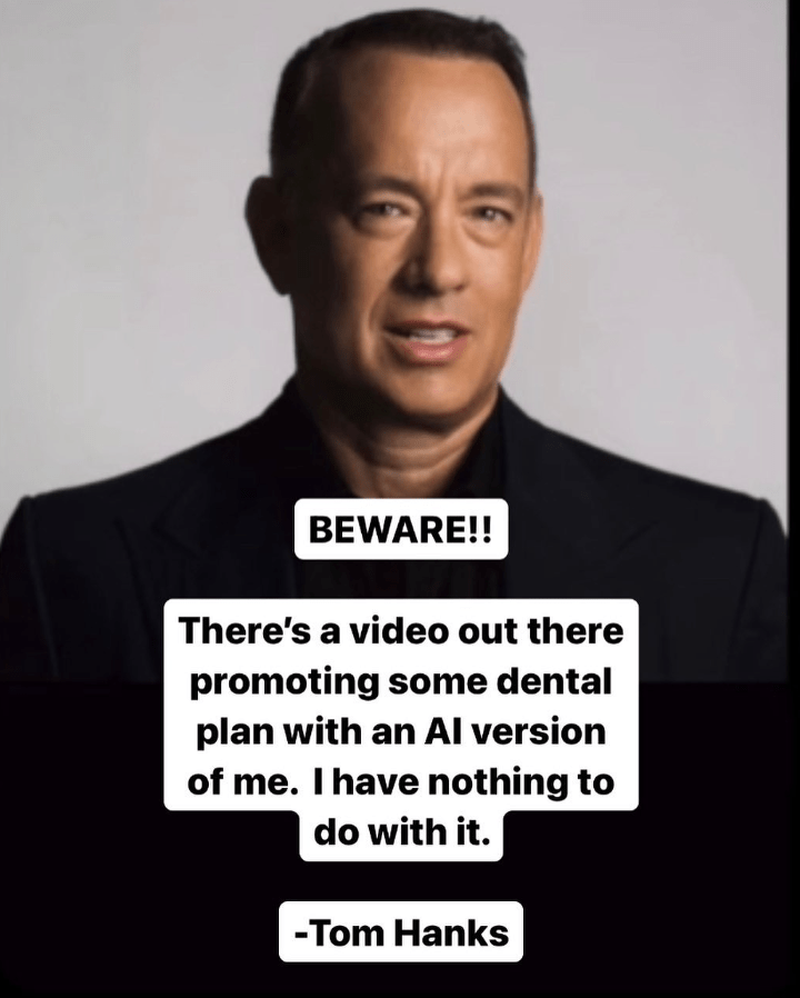 Tom Hanks warnt vor einer 