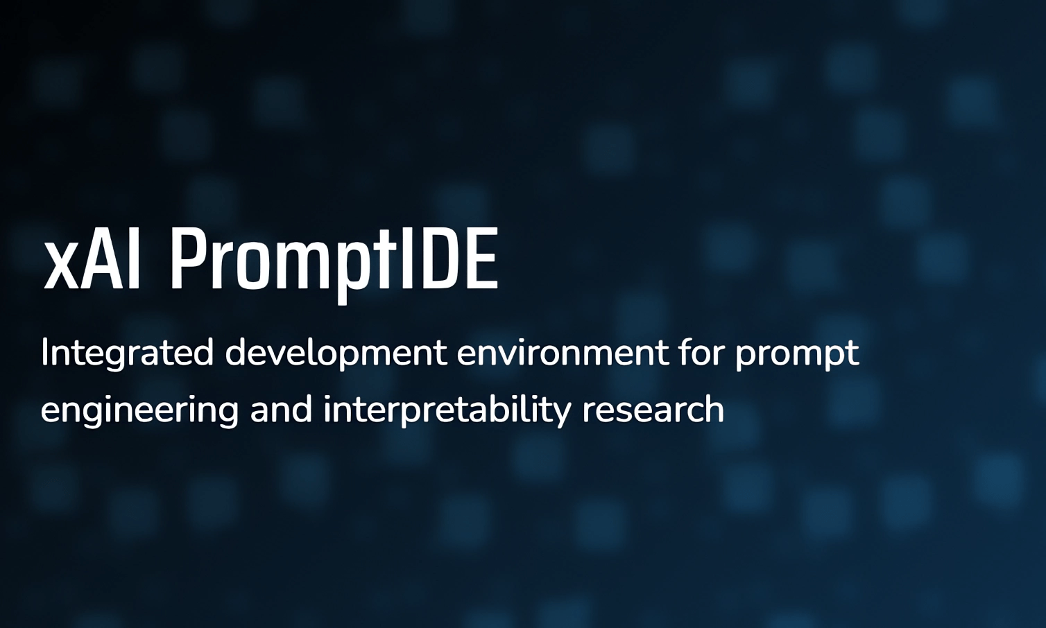 xAI's PromptIDE aims to create a community for sharing and ...