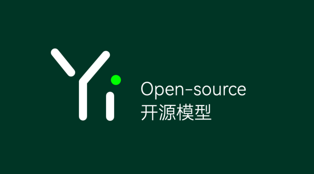 The 01.AI logo on a green background.