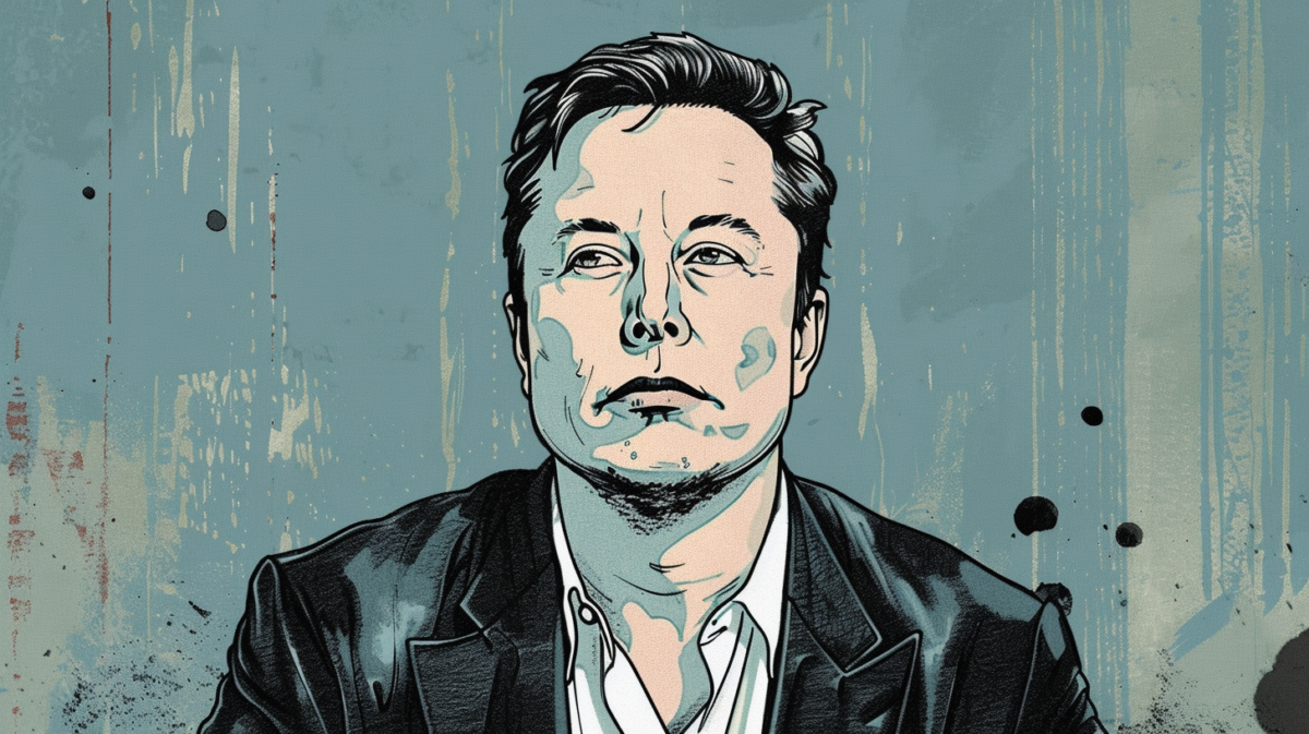 AI illustration by Elon Musk.