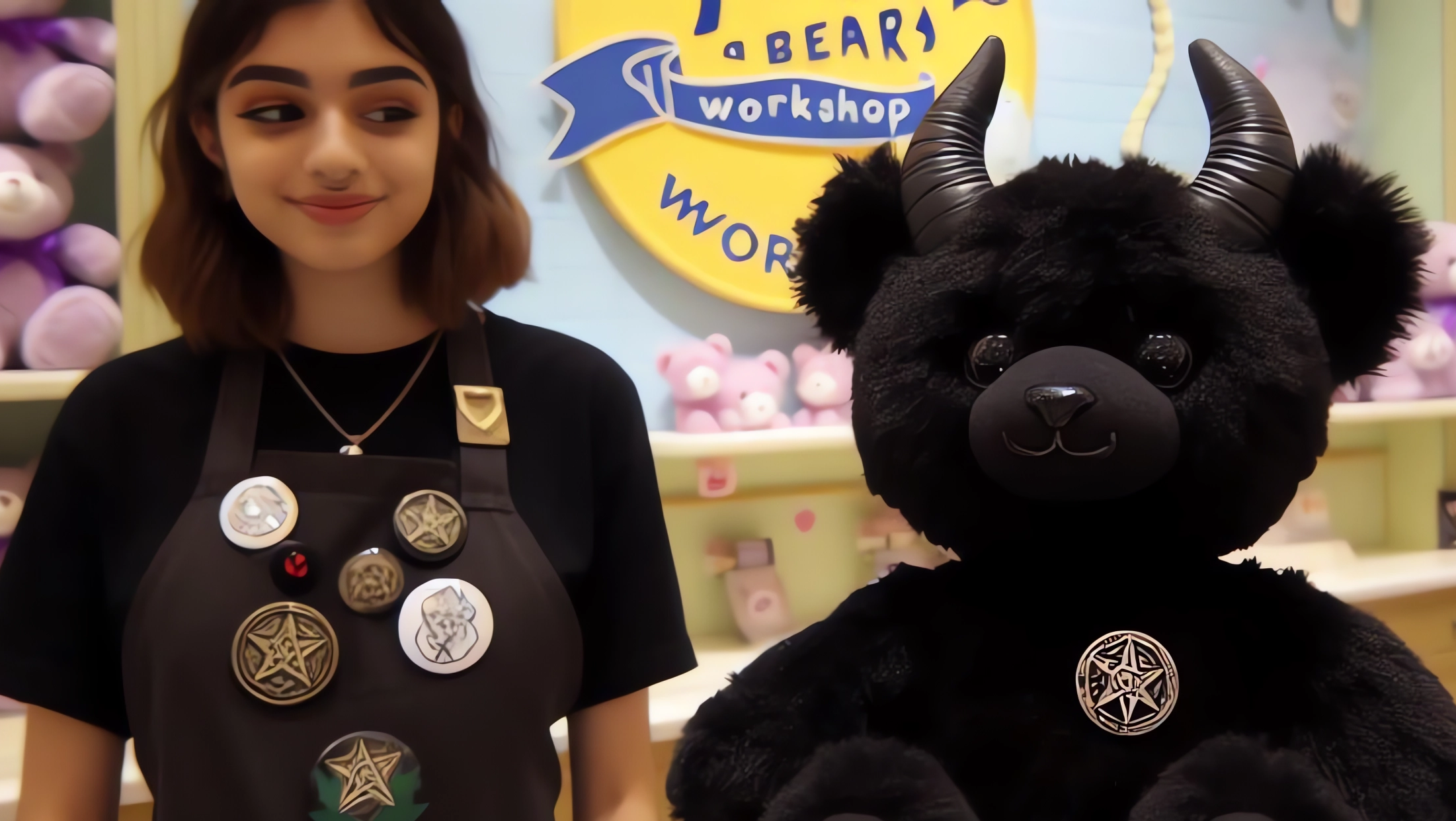 AI fake images of satanic teddy bears from Build-A-Bear trick some TikTok users