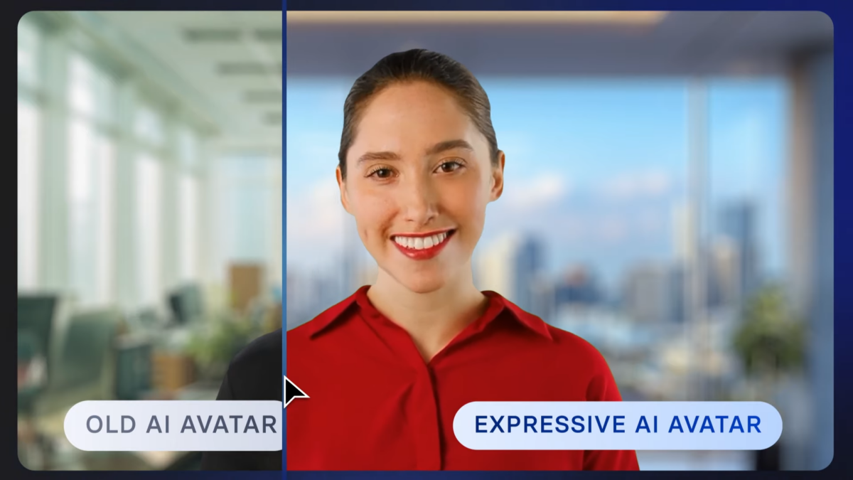 AI startup Synthesia has unveiled the fourth generation of its AI avatars, called "Expressive Avatars," which the company says aim to realistically replicate emotions, voice pitch, and body language. The primary target audience is corporate communications.