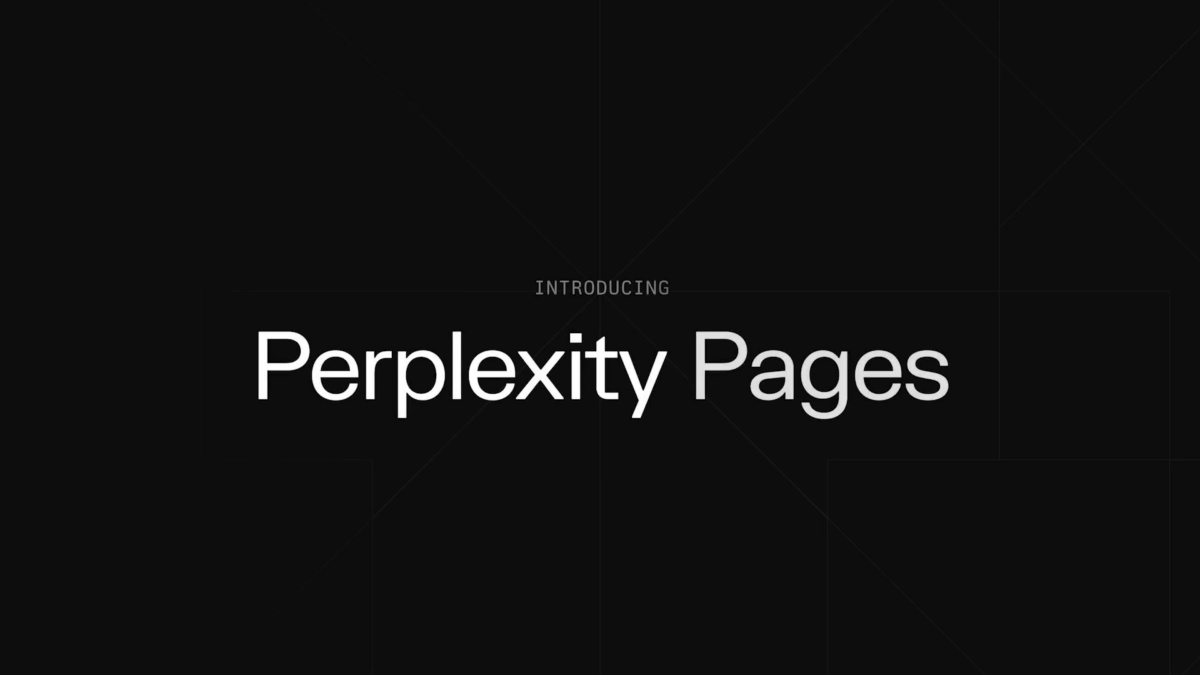 Perplexity, an AI search company, has launched Pages, a new tool that makes it easy to create structured, AI-generated web pages based on a Perplexity "search".