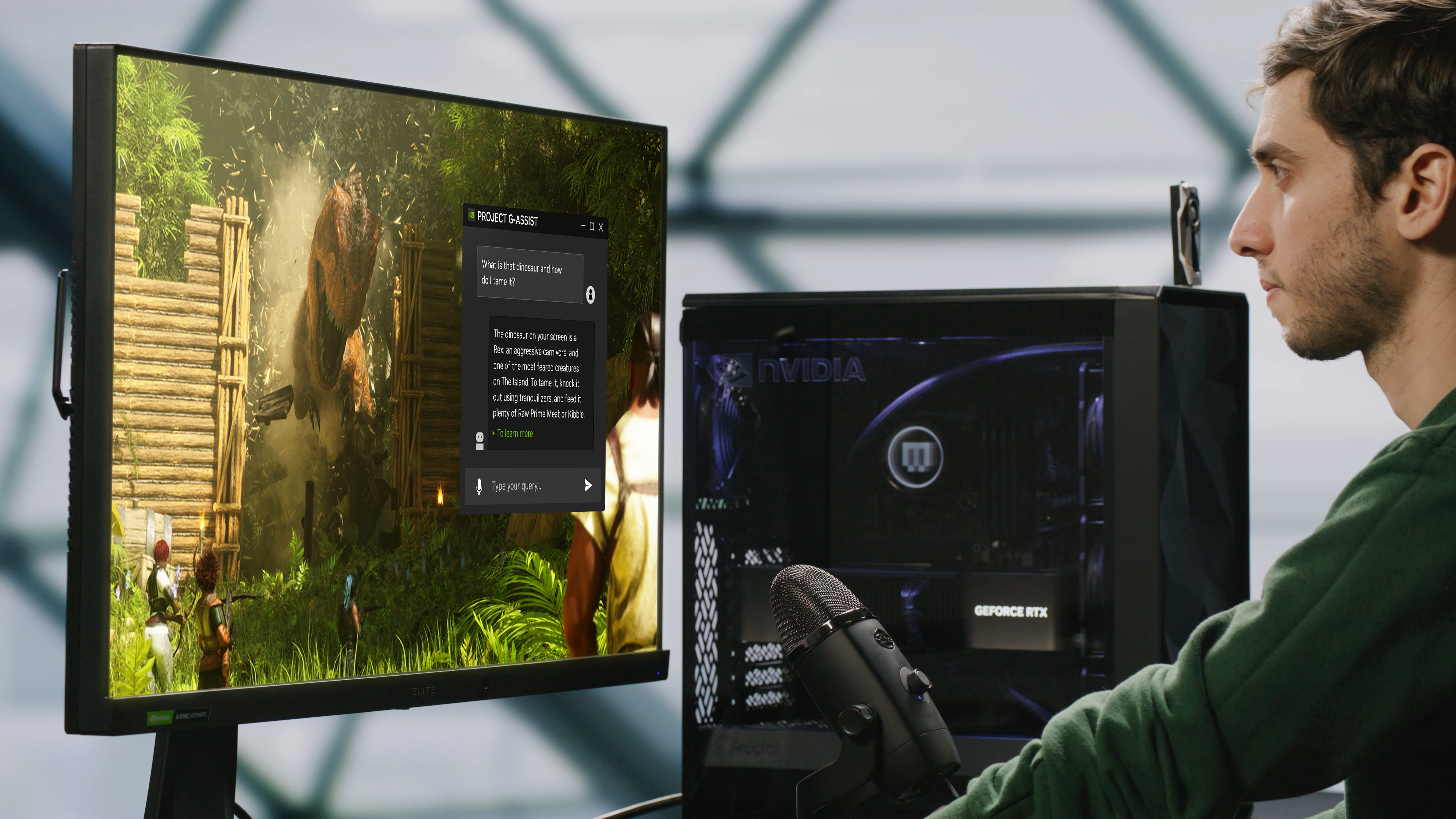 Nvidia shows AI-powered game assistants and NPCs coming to RTX GPUs with local AI inference