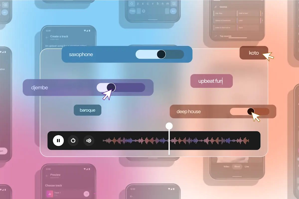 Google's real-time MusicFX DJ lets users layer prompts to create unique AI-generated tracks