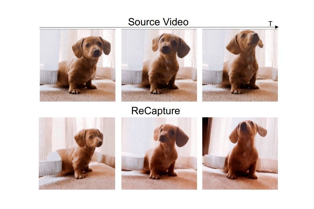 Google's ReCapture lets users change camera angles in existing videos