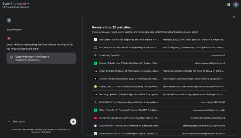 Gemini's AI-powered "Deep Research" feature struggles with accuracy in early testing