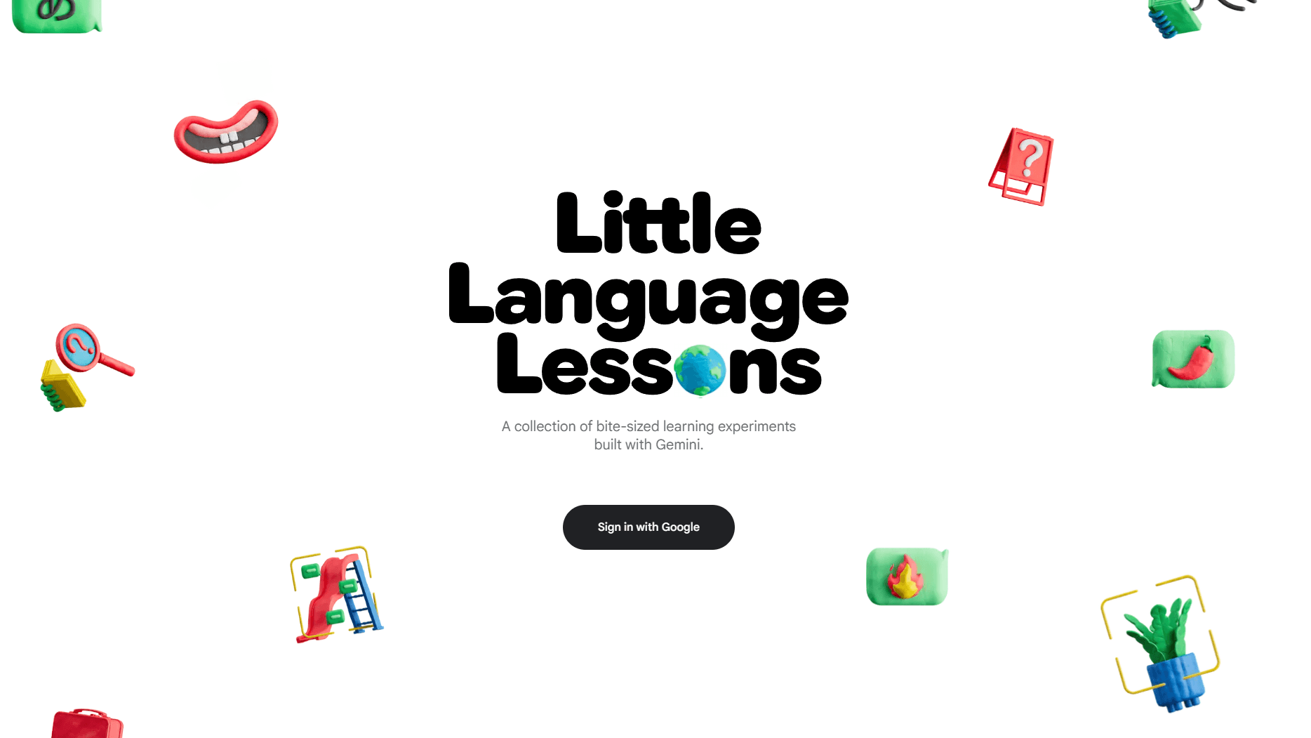 Google’s “Tiny Lesson” generates just-in-time vocabulary for whatever scenario you throw at it