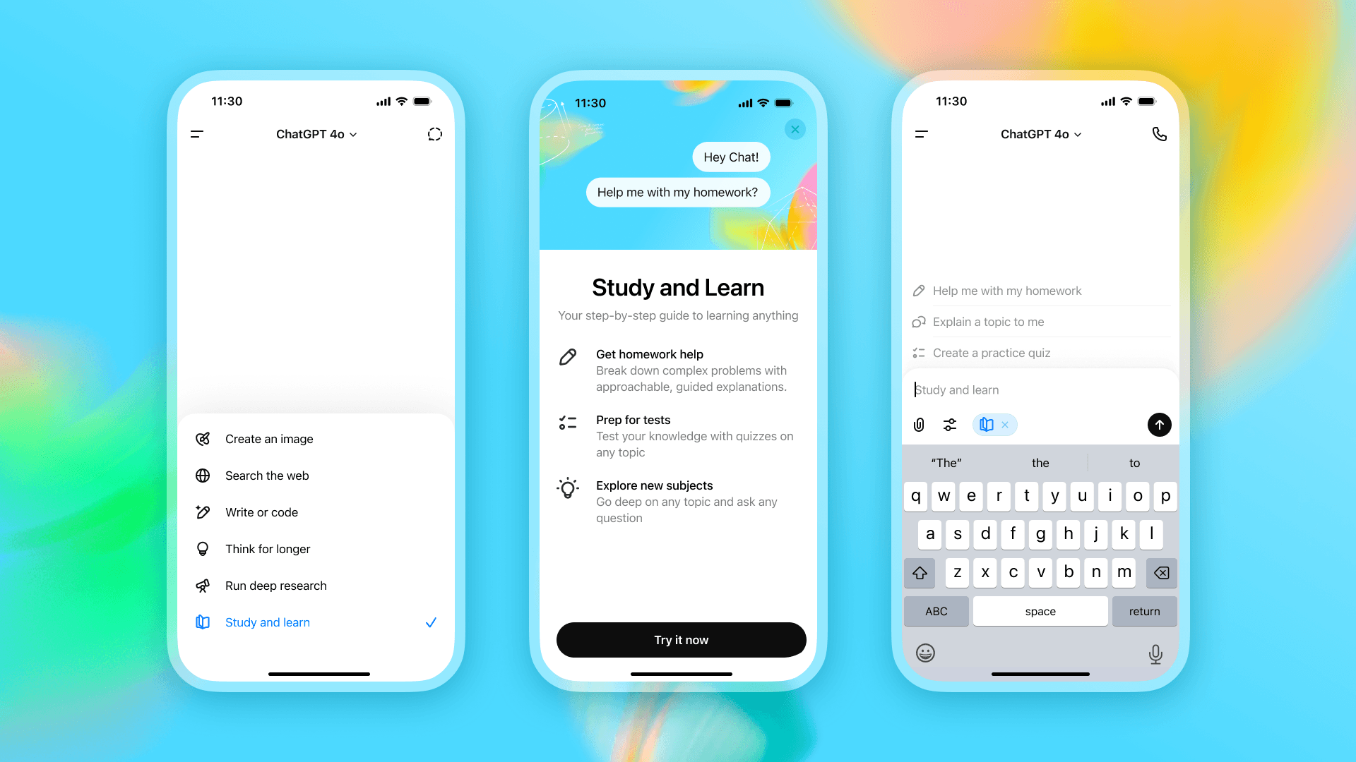 OpenAI launches Study Mode for ChatGPT while education users are told to wait and learn later