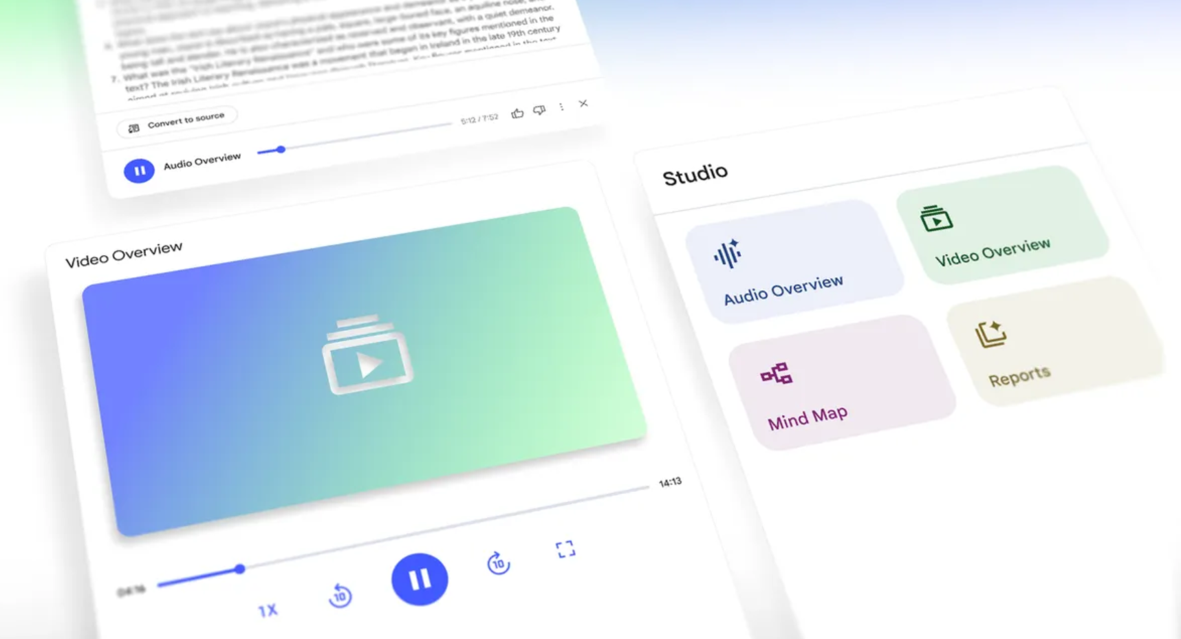 NotebookLM now turns user documents into AI-generated video overviews