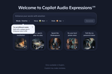Microsoft rolls out new Copilot Audio mode powered by its MAI-Voice-1 model