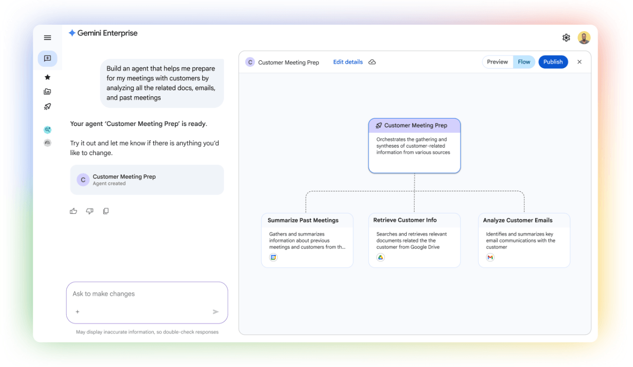 Google launches Gemini Enterprise as a response to Microsoft Copilot and ChatGPT Enterprise